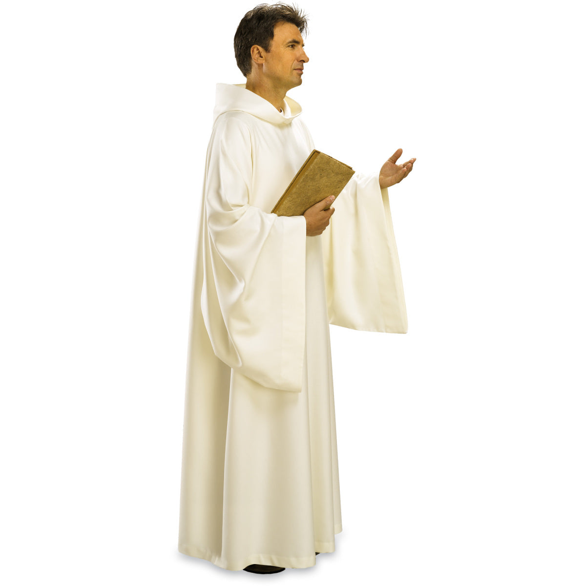 Alb - Liturgical Gown, w-Hood