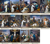 Outdoor Stations of the Cross Shrines | Poly Wood | Set of 14 | Emmerich Deluxe