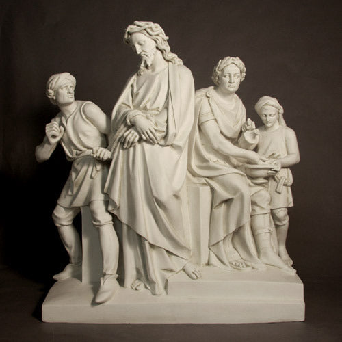 Freestanding Fiberglass Stations of the Cross | Bronze