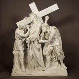 Freestanding Fiberglass Stations of the Cross | Bronze