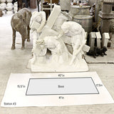 Freestanding Fiberglass Stations of the Cross | Bronze