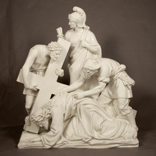 Freestanding Fiberglass Stations of the Cross | Bronze