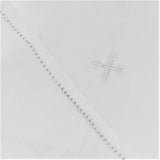 Cotton Mass Linens Embroidered with White Cross