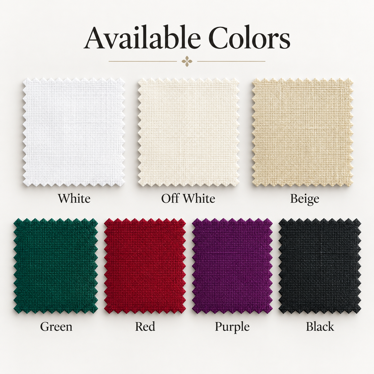 Pius Custom Altar Cloth | Easy-Care 100% Polyester