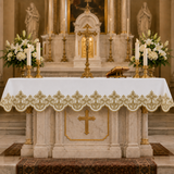 Altar Cloth | Washable Polyester | Gold Metallic | 508MG