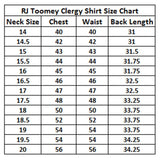 R.J. Toomey Summer Comfort Short Sleeve Clergy Shirt