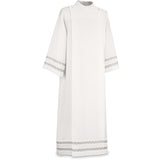 Slabbinck Women's Alb – Grey Embroidery | Ravenna Wash & Wear