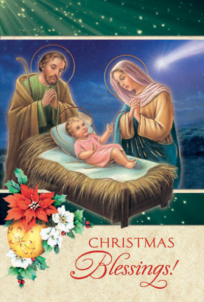 Christmas Blessings Christmas Card - box of 15