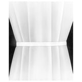 Clergy Fitted Alb with Zipper & Built-In Belt — Poly Cotton (Style 425)