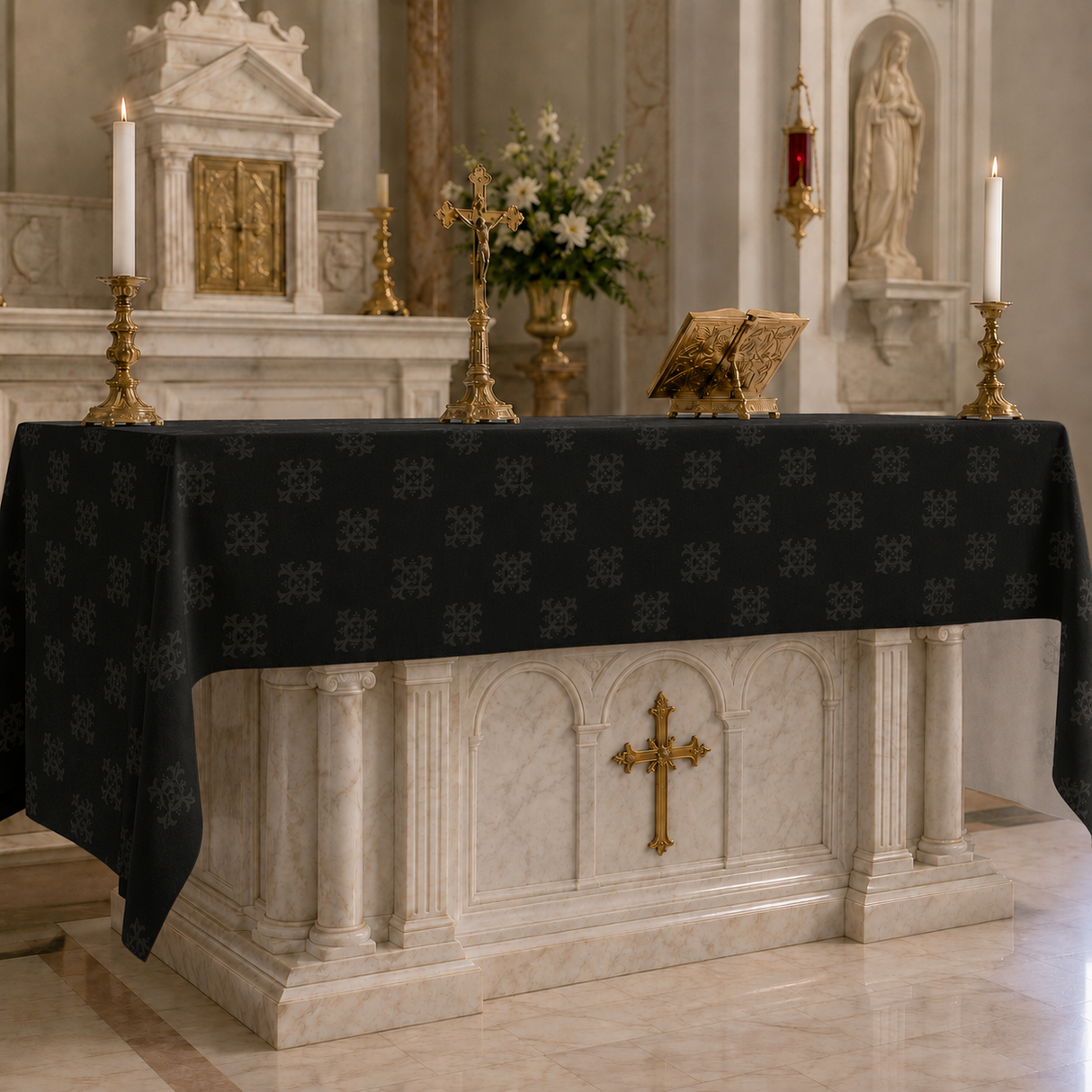 Altar Cloth | Woven Crossees | Adornes 63-124 | up to 55" wide