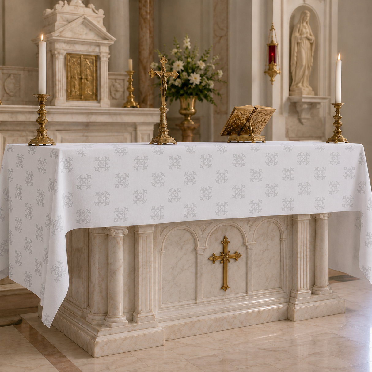 Altar Cloth | Woven Crossees | Adornes 63-124 | up to 55" wide
