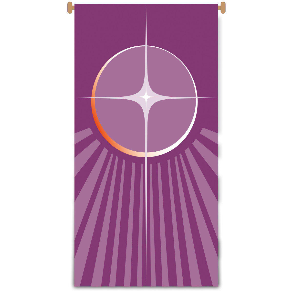 Advent Star Banner - 48" x 24"