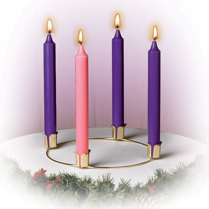 Advent Wreath and Candle Set