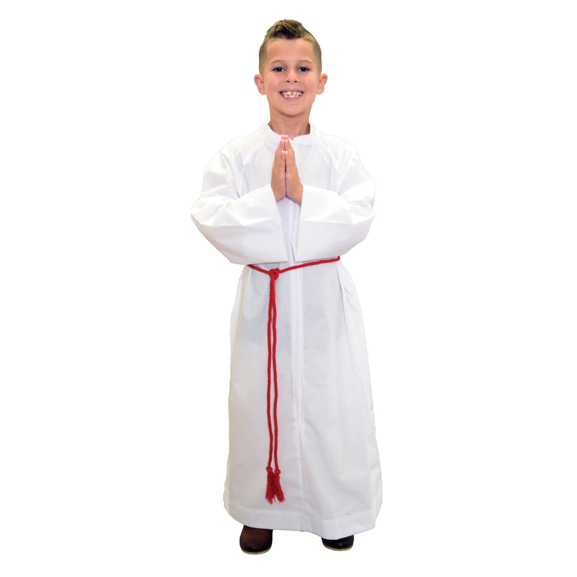 Altar Server Alb | Poly Cotton | Zipper | 556