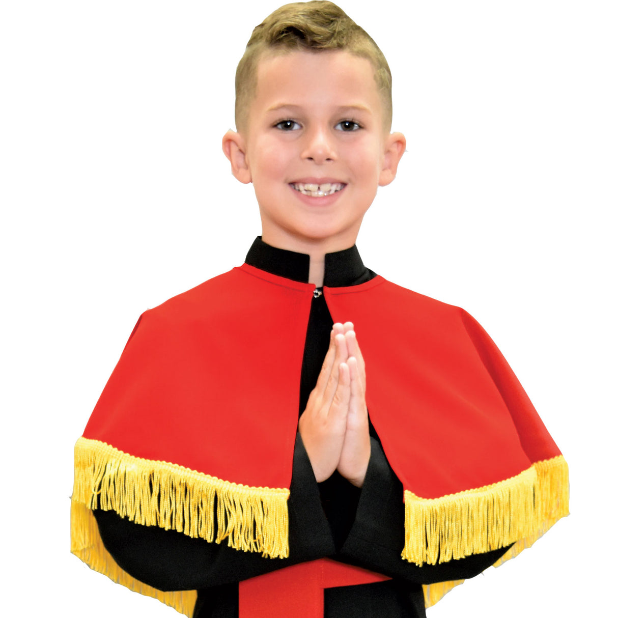 Altar Server Cape with Gold Fringe