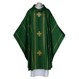 Woven Poly/Wool/Silk Chasuble - Anthony - Arte/Grosse
