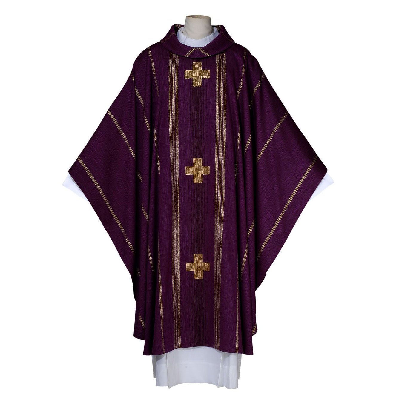 Woven Poly/Wool/Silk Chasuble - Anthony - Arte/Grosse