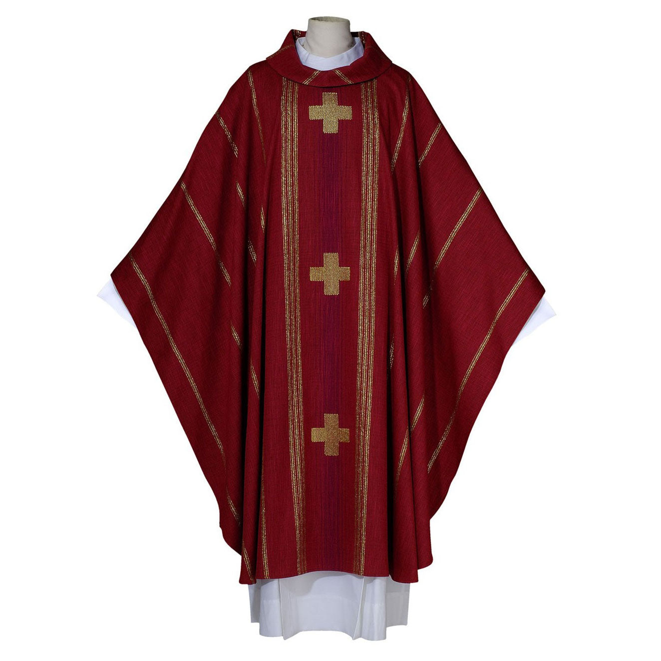 Woven Poly/Wool/Silk Chasuble - Anthony - Arte/Grosse