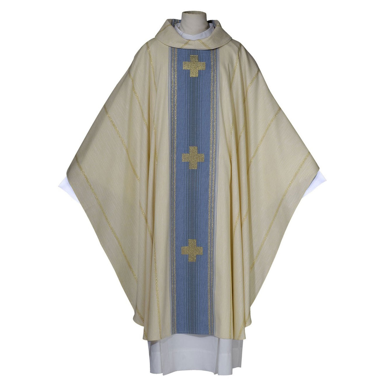 Woven Poly/Wool/Silk Chasuble - Anthony - Arte/Grosse