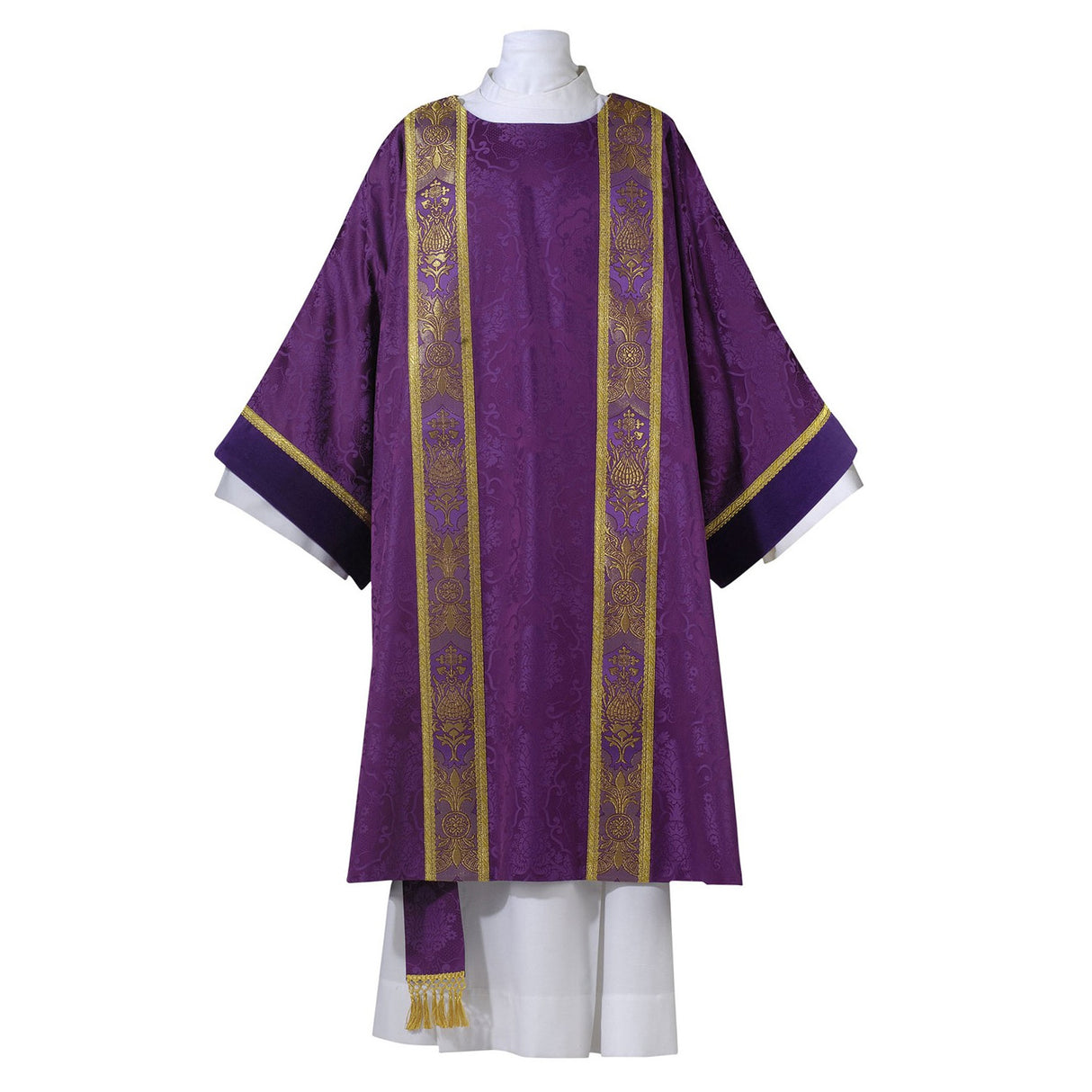 Floral Damask Dalmatic with Velvet - Baroque - Arte/Grosse