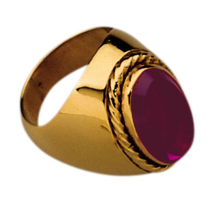Bishop's Ring | Artistic Silver | 761