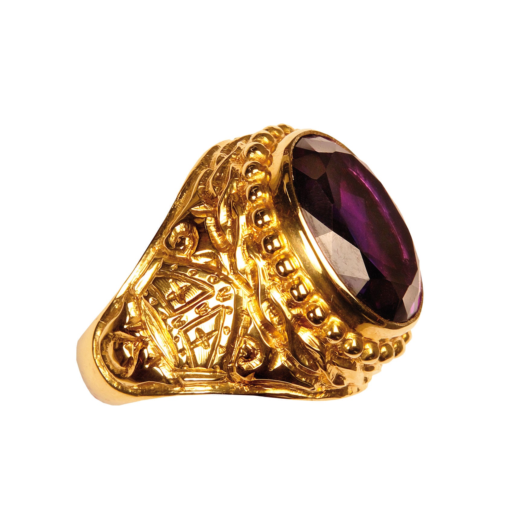 Bishop's Ring | Artistic Silver | 765