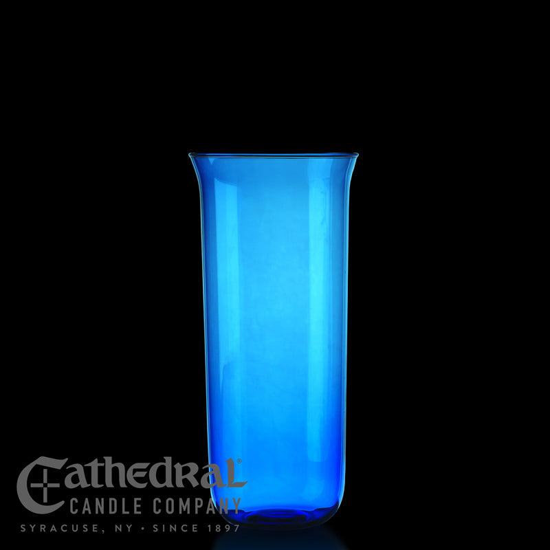 Replacement Glass Sanctuary Globe for 7 & 8 Day Sanctuary Candles | Choose from 8 colors