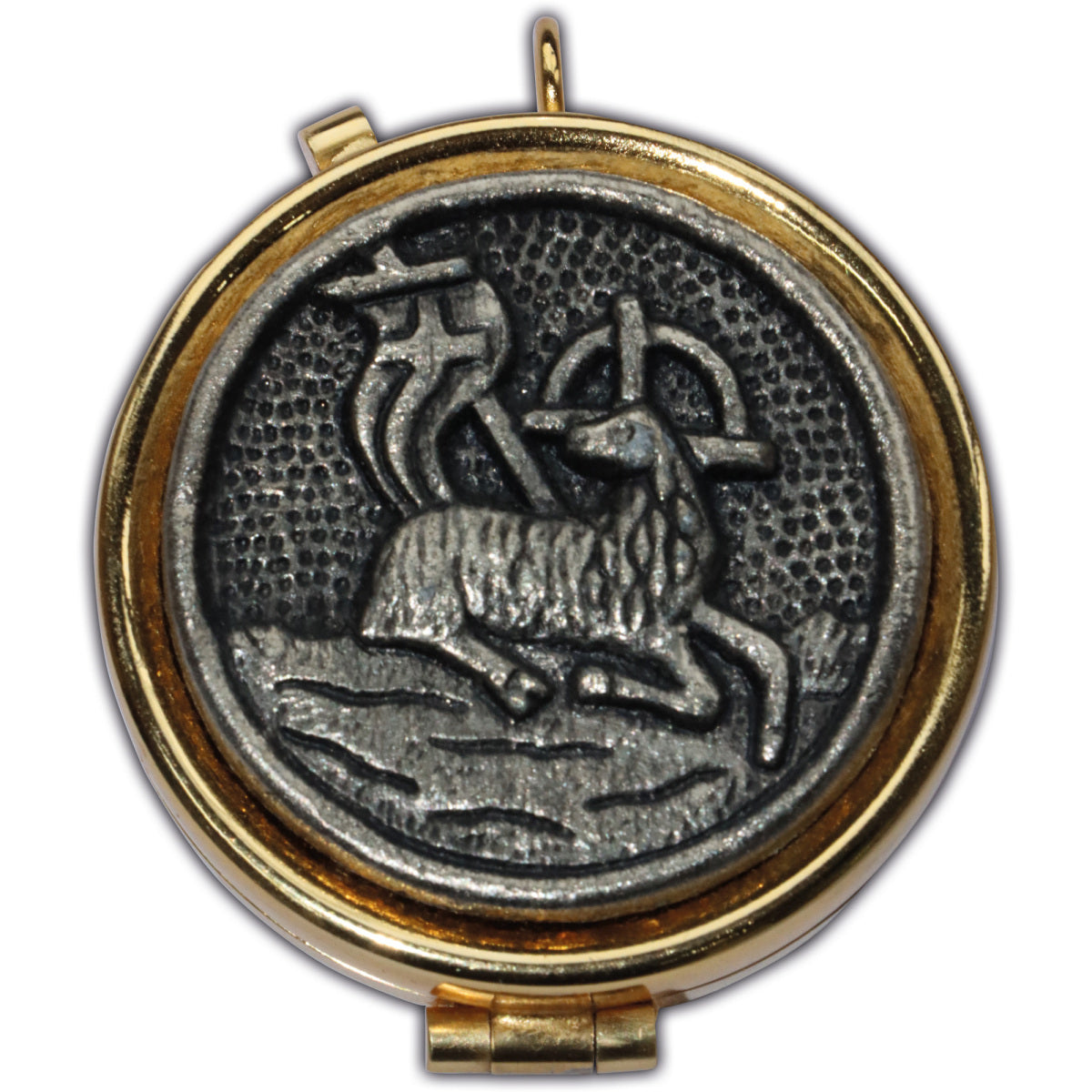 Pyx with Easter Lamb 'Resurrection' Motif