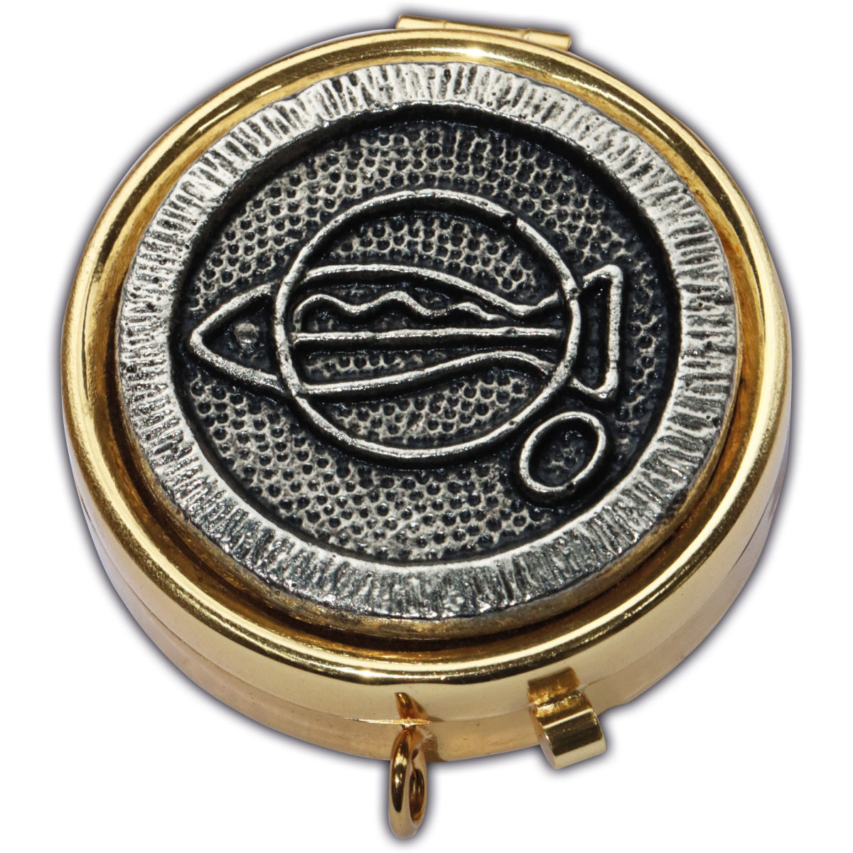 Pyx with Fish Motif