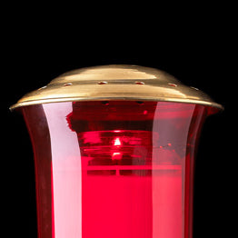 Brass Shield for 8-Day Tulip Style Sanctuary Globes