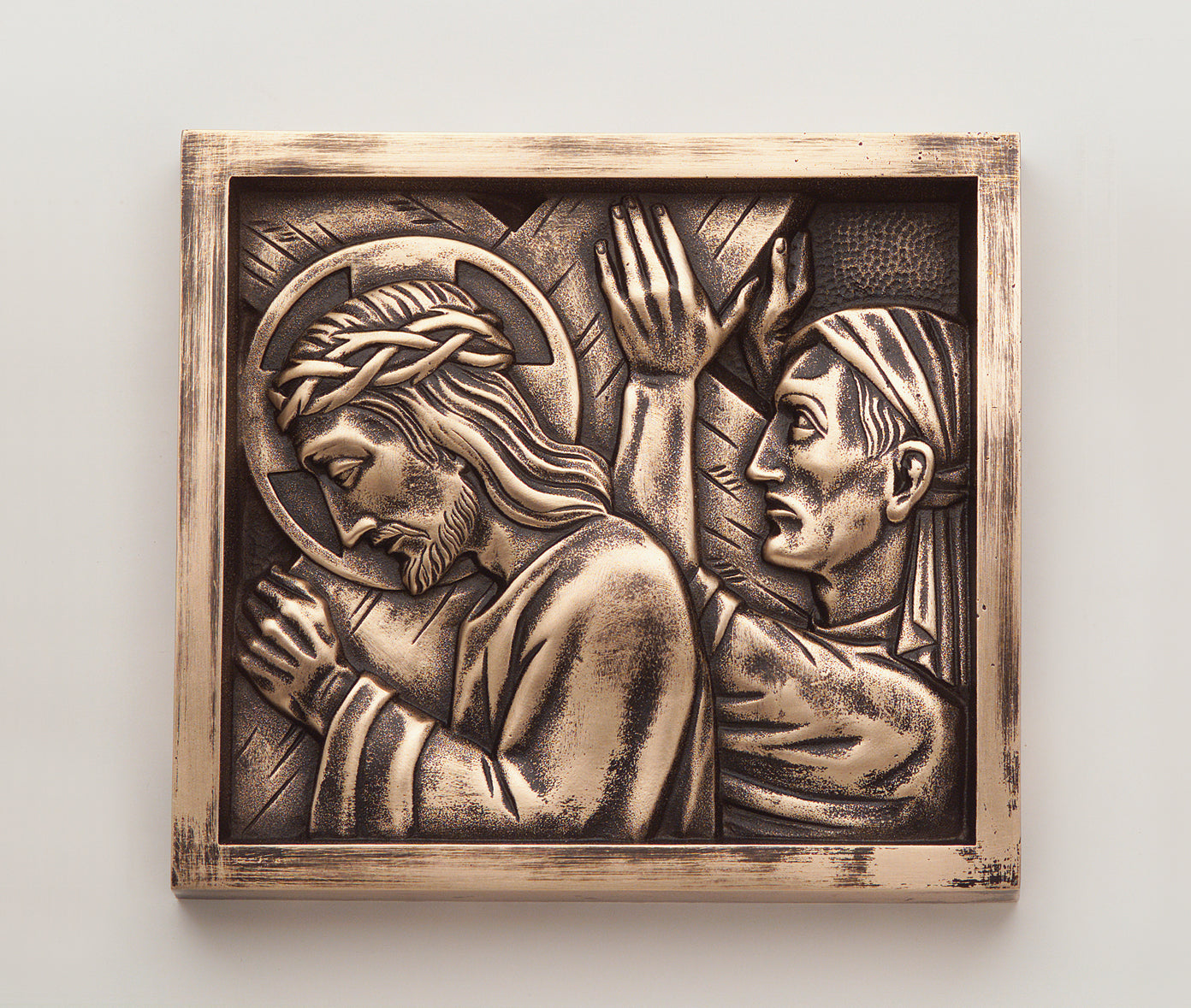 Stations of the Cross | 9" x 10" | Bronze
