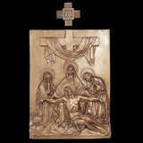 Set of 14 Stations of the Cross - Bronze Fiberglass
