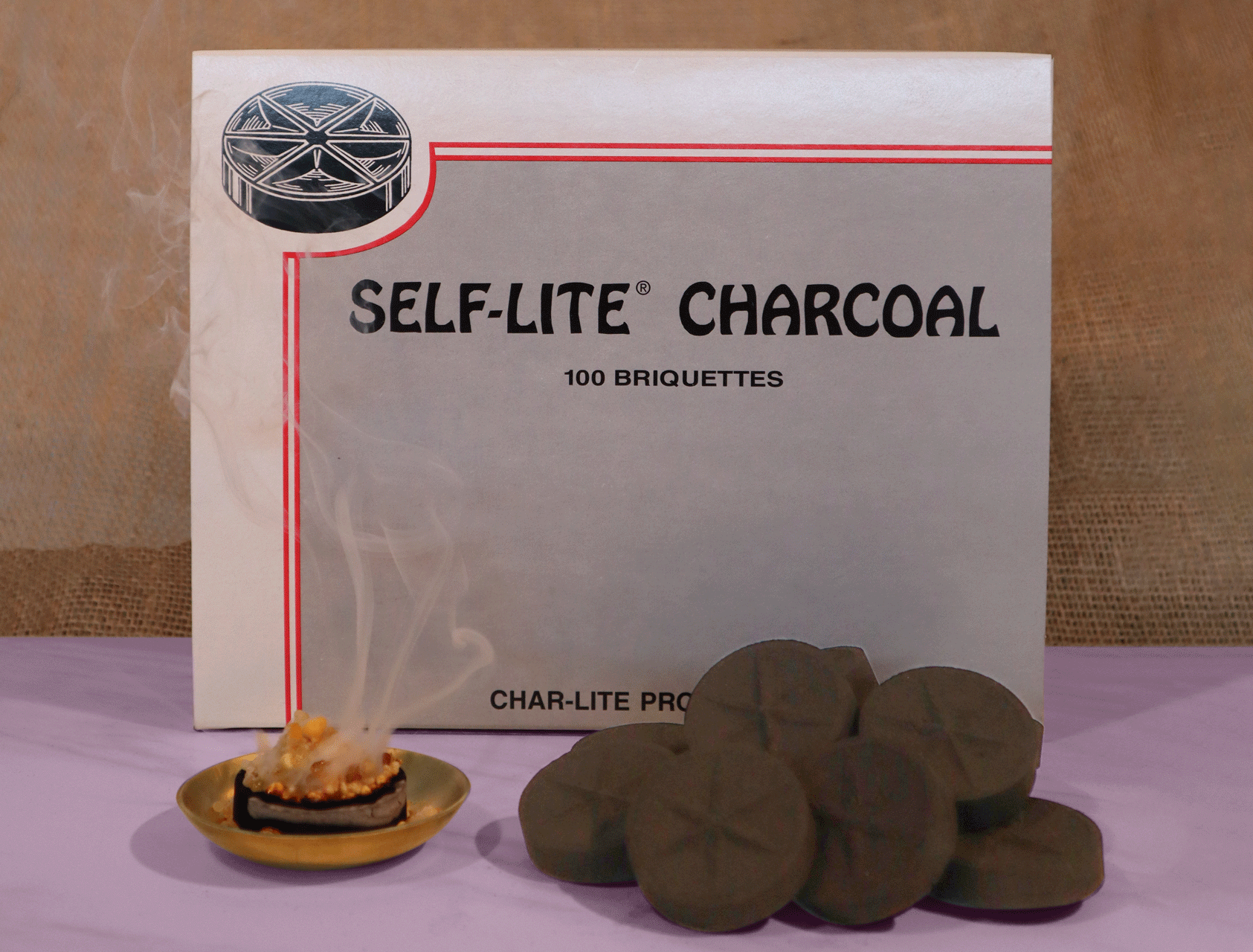 Self Lite Charcoal for Incense