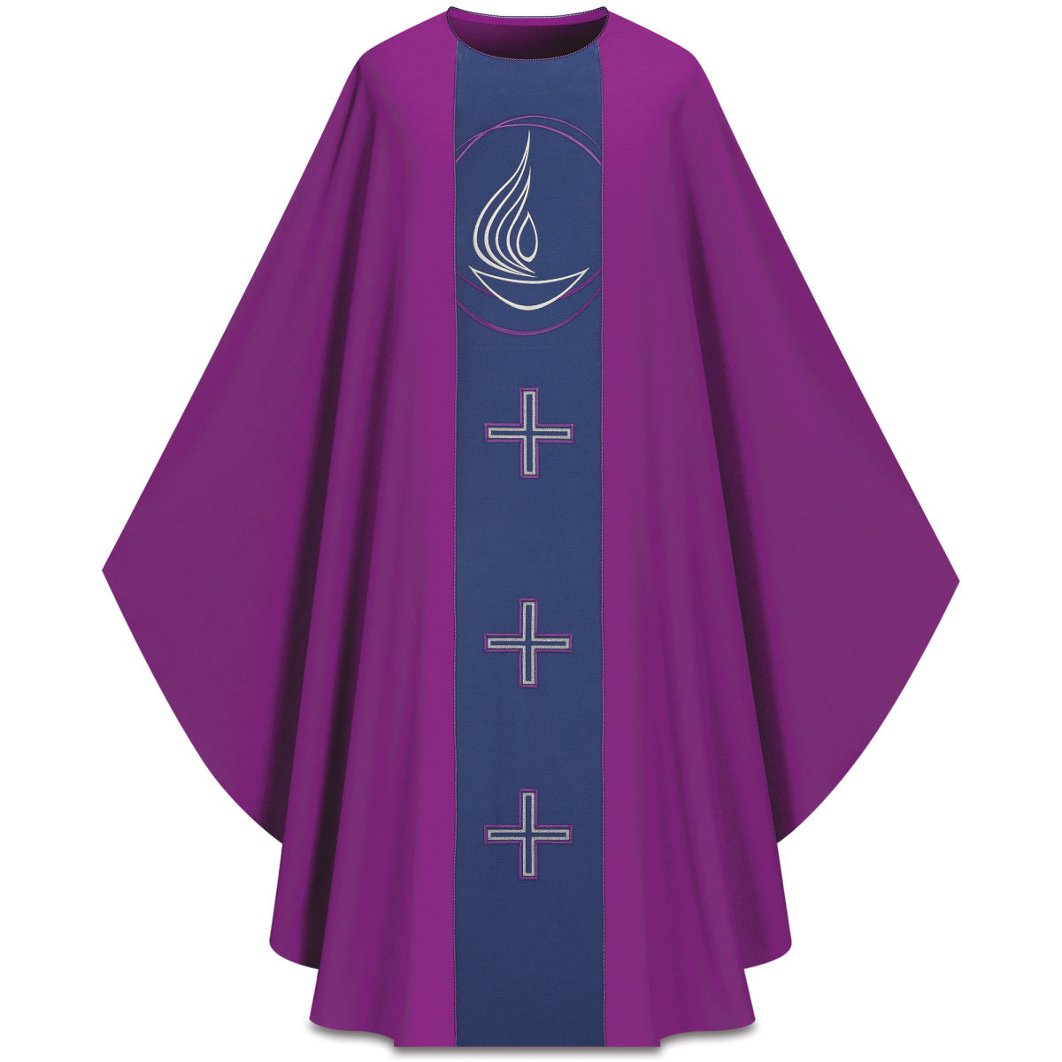 Lenten Chasuble with Incense Motif