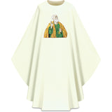 Chasuble with St Peter Embroidery