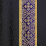 Lightweight Damask Chasuble with Saxony Brocade - Arte/Grosse