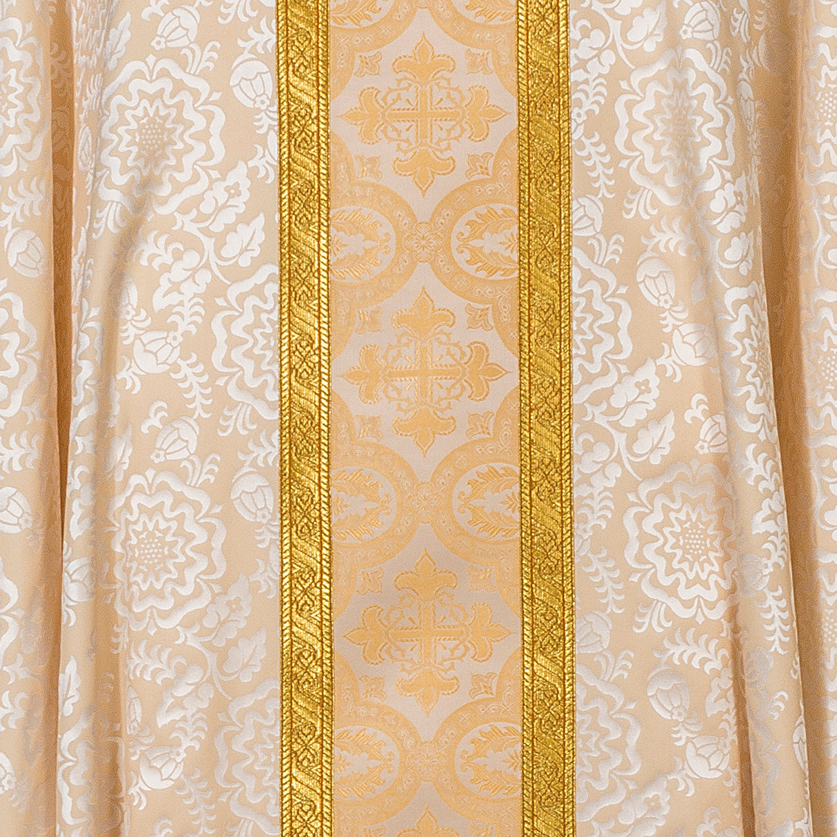 Lightweight Damask Dalmatic with Saxony Brocade - Arte/Grosse