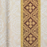 Lightweight Damask Chasuble with Saxony Brocade - Arte/Grosse