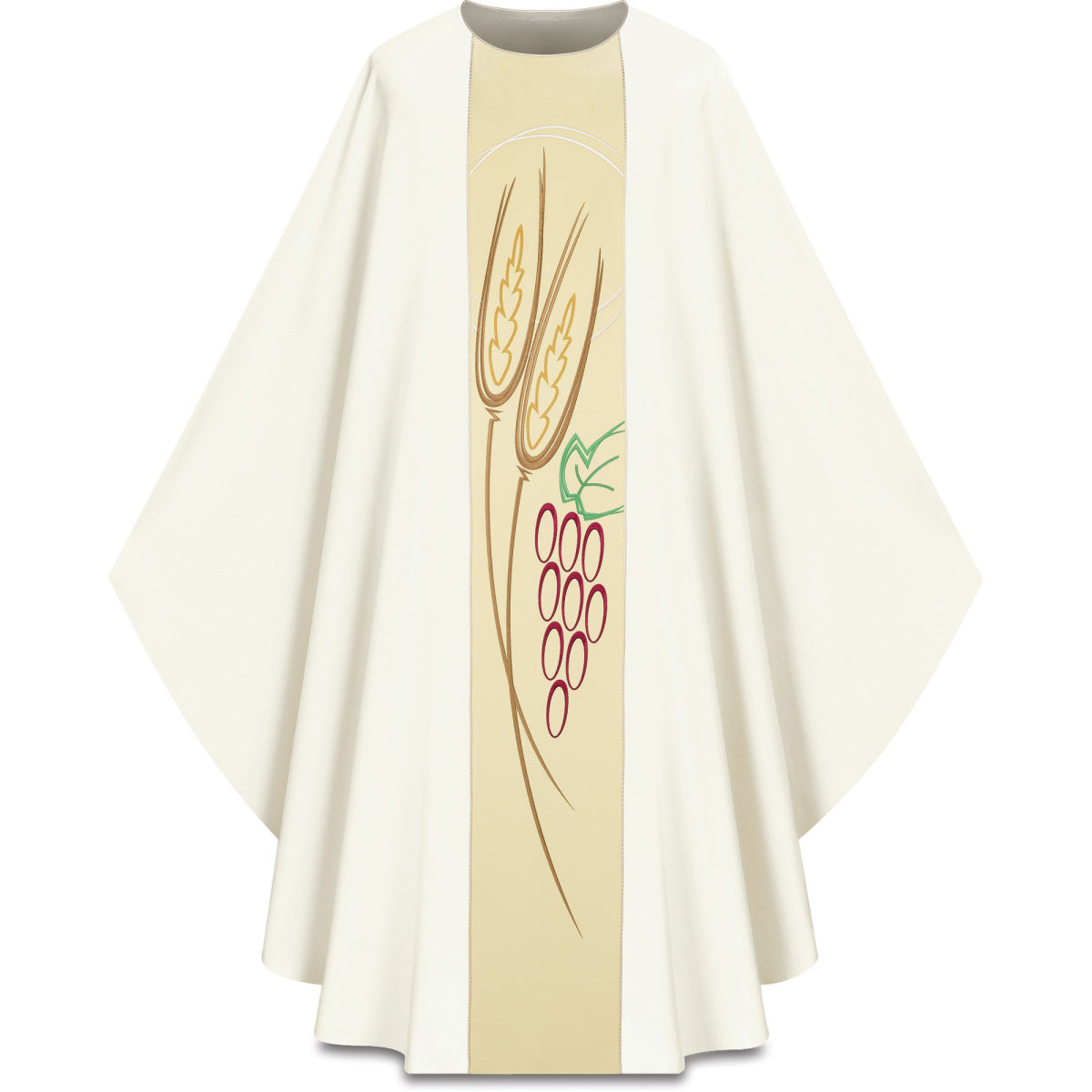 Chasuble with Wheat and Grapes Motif