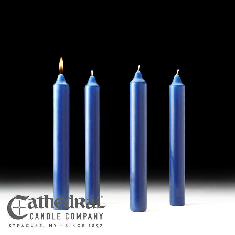 Church Advent Candle Sets - Cathedral Candle