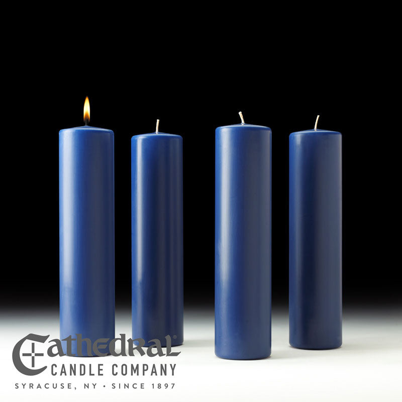 Church Advent Candle Sets - Cathedral Candle