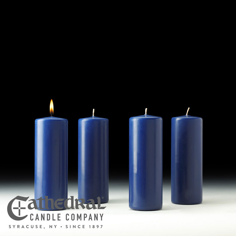 Church Advent Candle Sets - Cathedral Candle