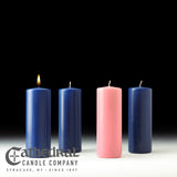 Church Advent Candle Sets - Cathedral Candle