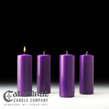 Church Advent Candle Sets - Cathedral Candle