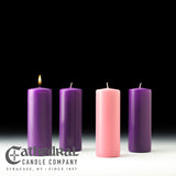 Church Advent Candle Sets - Cathedral Candle