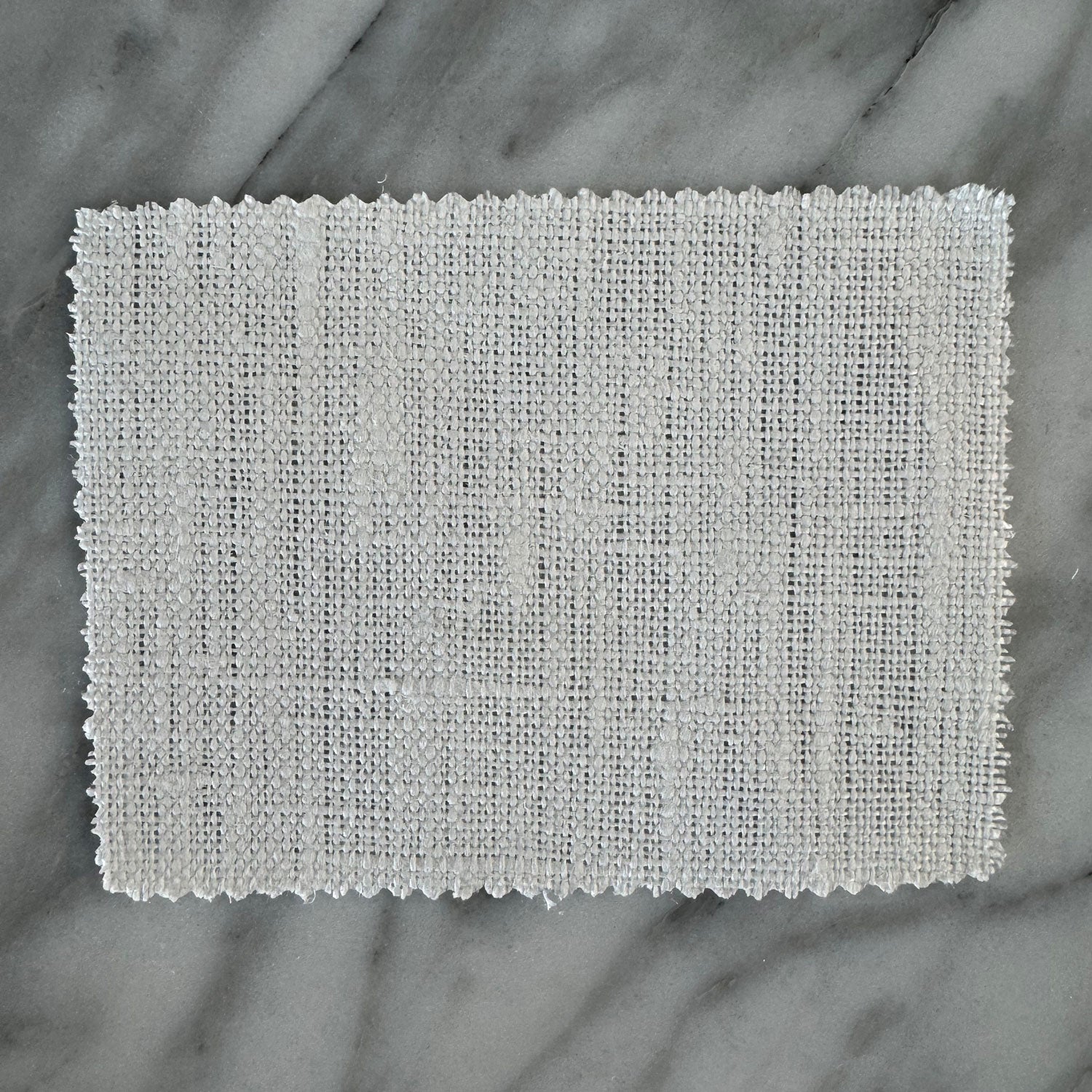 Pure White Altar Cloth - 100% Linen Burlap Weave