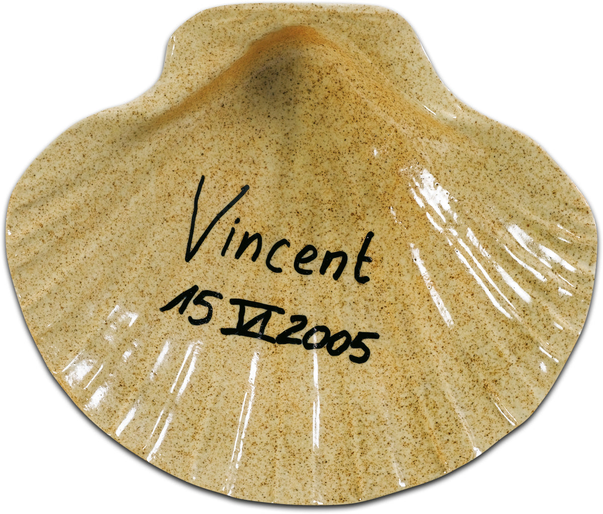 Clay Baptism Shell