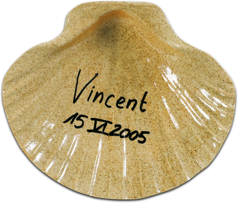 Clay Baptism Shell