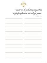 Lord, Have Mercy: Prayer Intentions for Your Faith Community / Señor, ten piedad: Intenciones para la oración de tu comunidad de fe