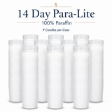 Emkay 14-Day Para-Lite Sanctuary Candle #760 – Plastic – Case of 9